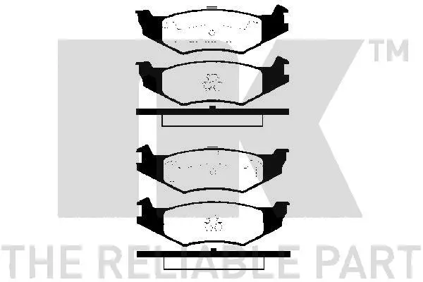 Brake Pad Set, disc brake (229315)