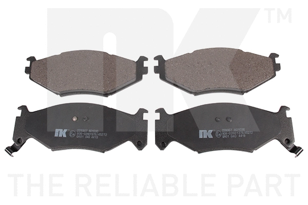 Brake Pad Set, disc brake (229307)
