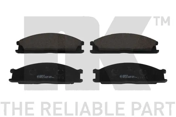 Brake Pad Set, disc brake (222215)
