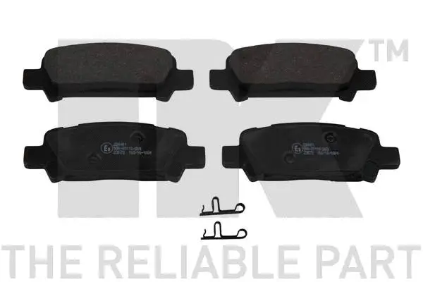 Brake Pad Set, disc brake (224411)