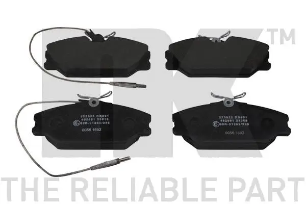 Brake Pad Set, disc brake (223925)