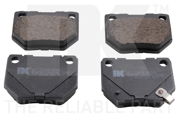 Brake Pad Set, disc brake (224418)