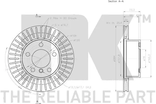 Brake Disc (3115100)