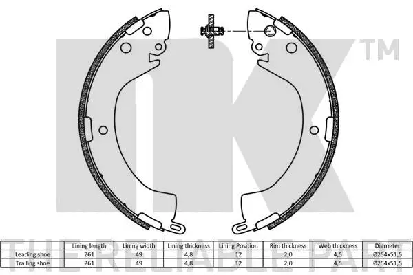 Brake Shoe Set