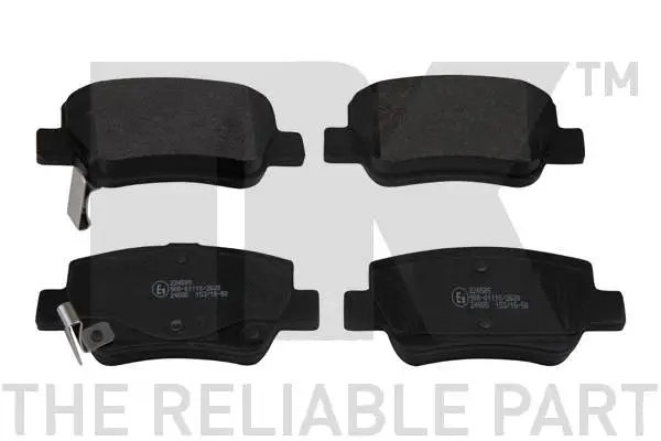 Brake Pad Set, disc brake (224589)
