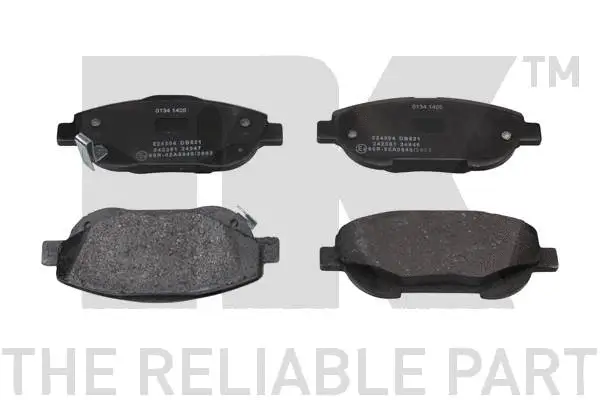 Brake Pad Set, disc brake (224594)