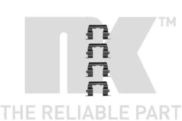 Accessory Kit, disc brake pad (7926074)