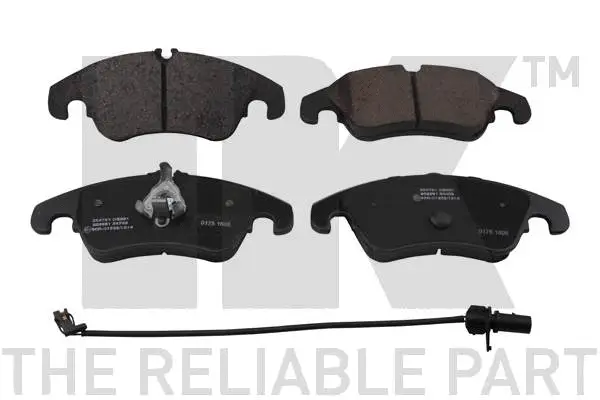 Brake Pad Set, disc brake (224797)