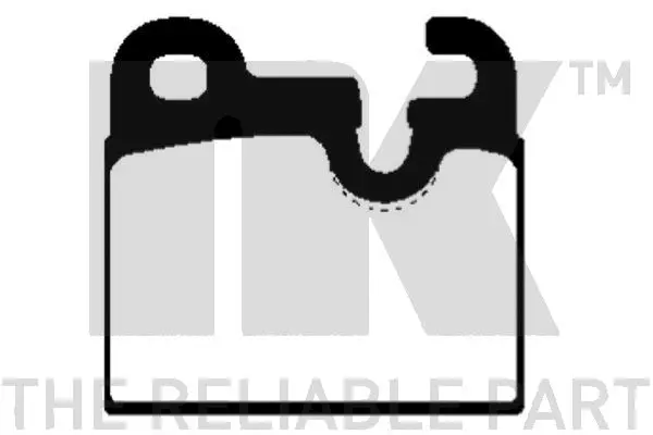 Brake Pad Set, disc brake (221504)