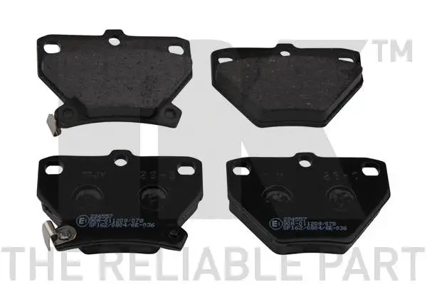 Brake Pad Set, disc brake (224557)