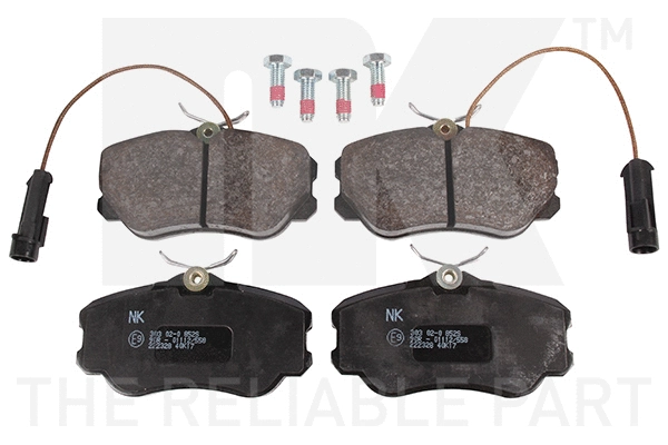 Brake Pad Set, disc brake (222328)