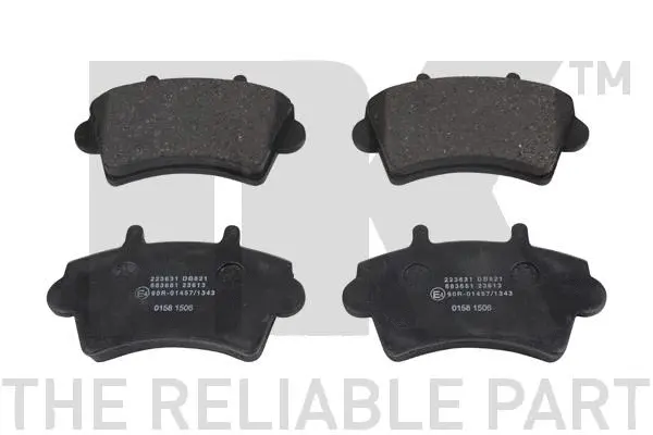 Brake Pad Set, disc brake (223631)