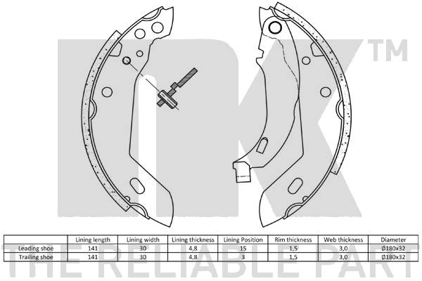 Brake Shoe Set