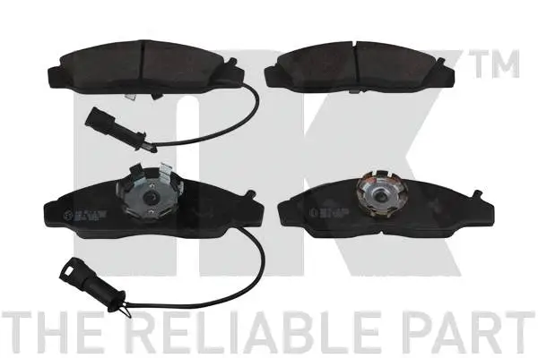 Brake Pad Set, disc brake (225701)