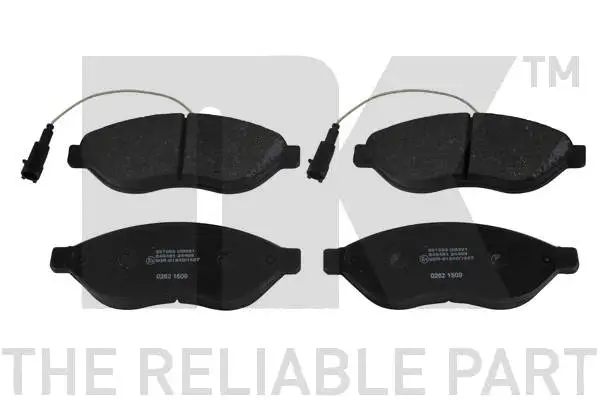 Brake Pad Set, disc brake (221959)