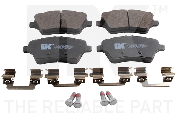 Brake Pad Set, disc brake (222579)