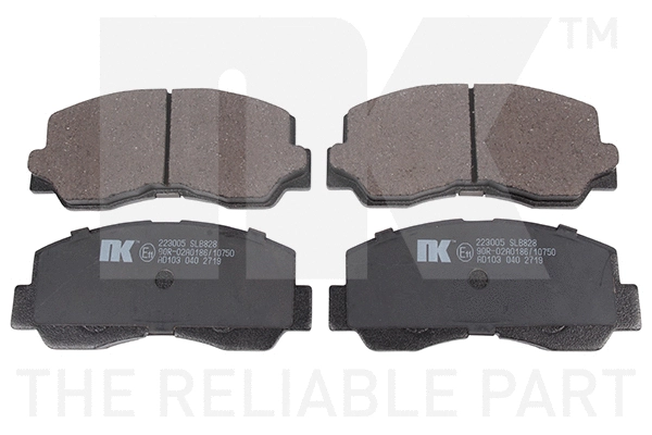 Brake Pad Set, disc brake (223005)