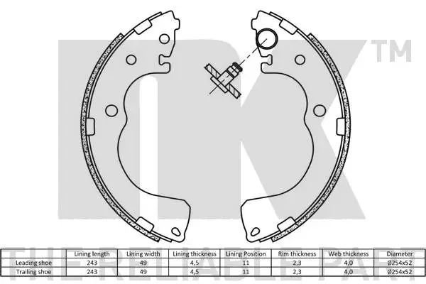 Brake Shoe Set