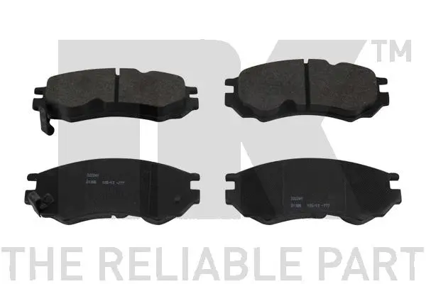 Brake Pad Set, disc brake (222241)