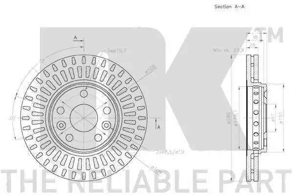 Brake Disc (3133122)