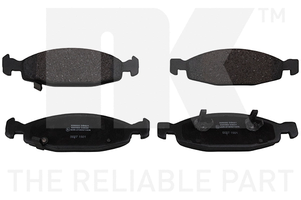 Brake Pad Set, disc brake (229322)