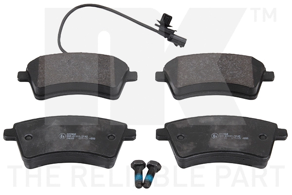 Brake Pad Set, disc brake (223968)