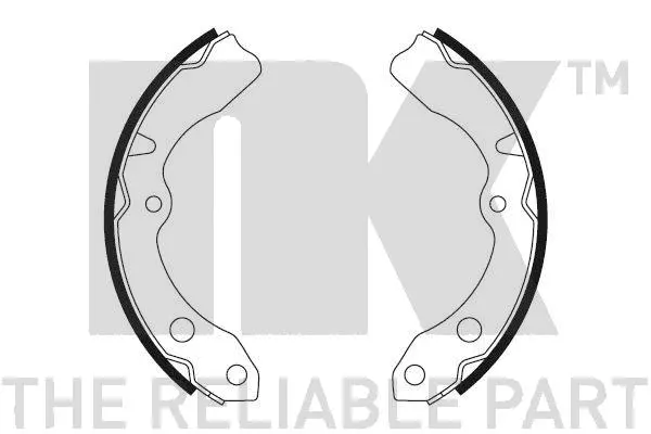 Brake Shoe Set (2751455)