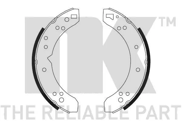 Brake Shoe Set (2799040)