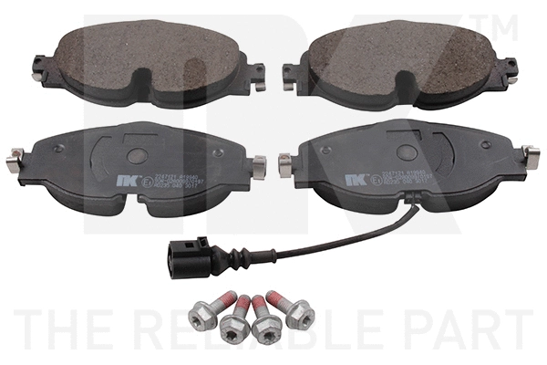 Brake Pad Set, disc brake (2247121)