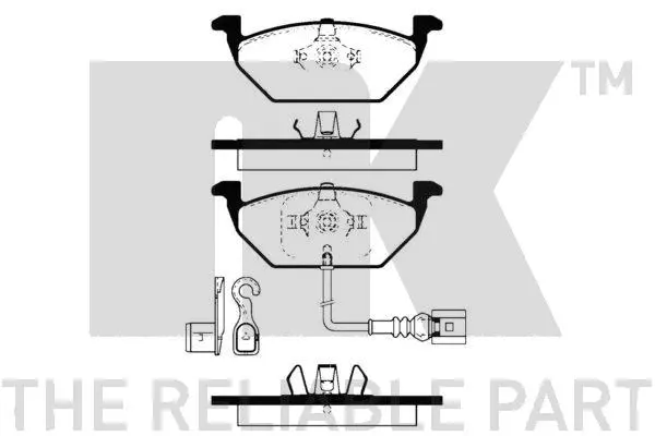 Brake Pad Set, disc brake (224774)