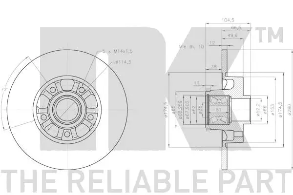 Brake Disc (313679)