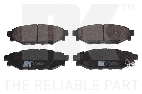 Brake Pad Set, disc brake (224414)