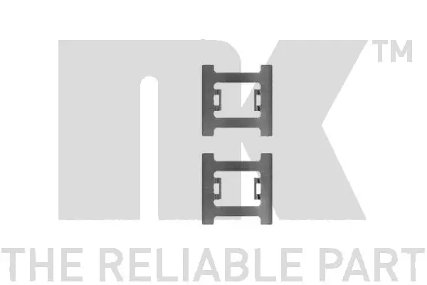 Accessory Kit, disc brake pad (7948041)