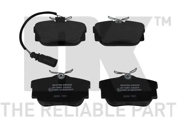 Brake Pad Set, disc brake (224759)