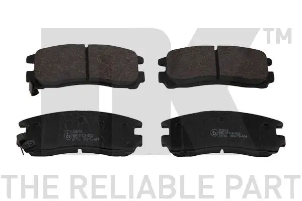 Brake Pad Set, disc brake (223016)