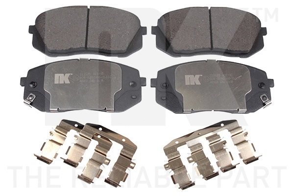 Brake Pad Set, disc brake (223535)