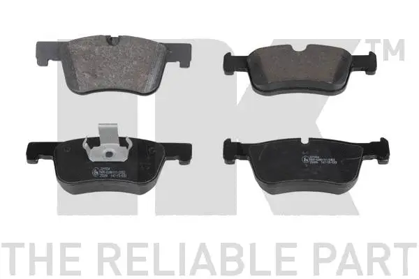 Brake Pad Set, disc brake (221554)