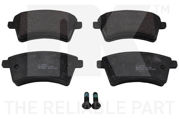 Brake Pad Set, disc brake (223959)