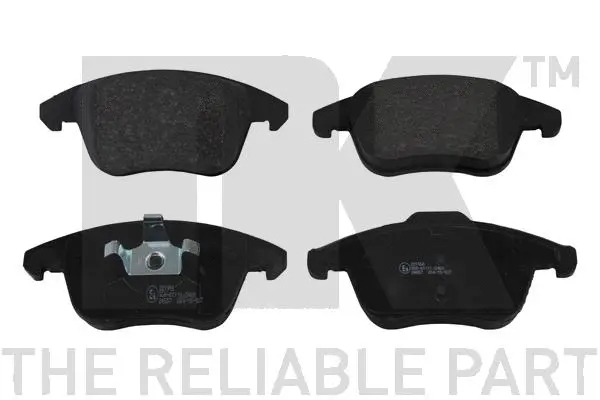 Brake Pad Set, disc brake (221956)