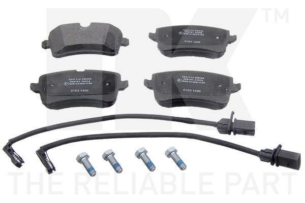 Brake Pad Set, disc brake (2247112)