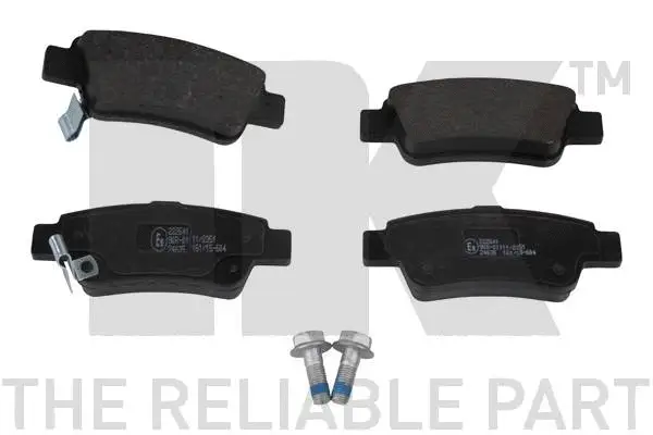 Brake Pad Set, disc brake (222641)
