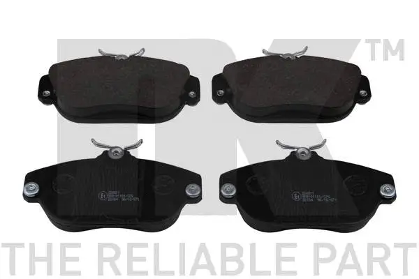 Brake Pad Set, disc brake (224811)