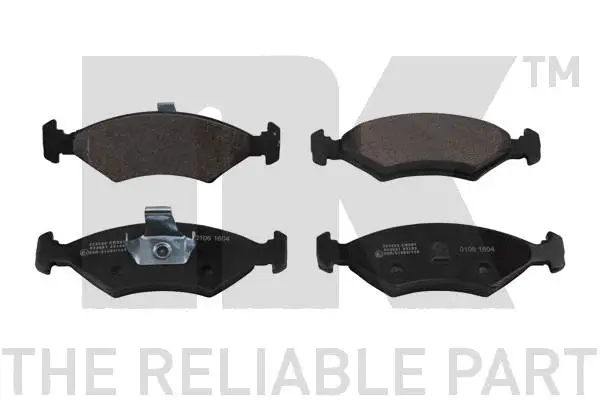 Brake Pad Set, disc brake (222508)