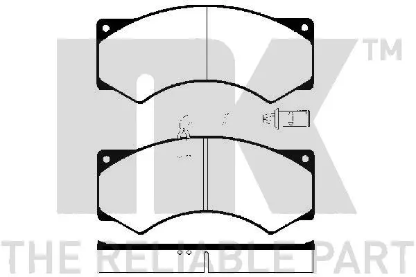 Brake Pad Set, disc brake (224015)
