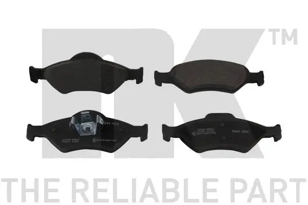 Brake Pad Set, disc brake (222556)