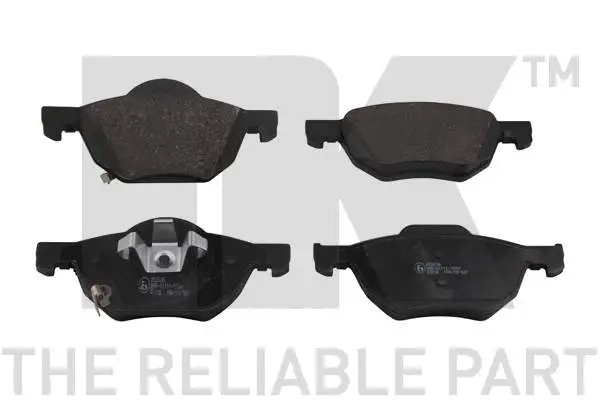 Brake Pad Set, disc brake (222636)