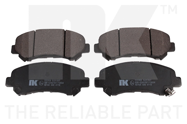 Brake Pad Set, disc brake (222269)