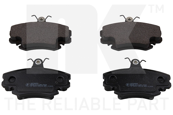 Brake Pad Set, disc brake (223953)