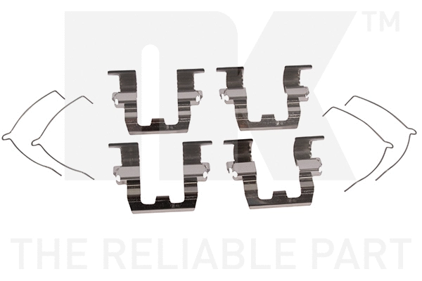 Accessory Kit, disc brake pad (7932095)