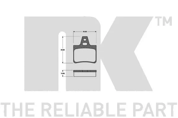 Brake Pad Set, disc brake (221923)